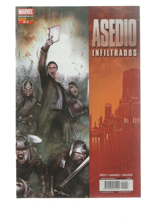 ASEDIO INFILTRADOS, Volumen 1: Numero 03 - Brian Reed (Panini 2010)