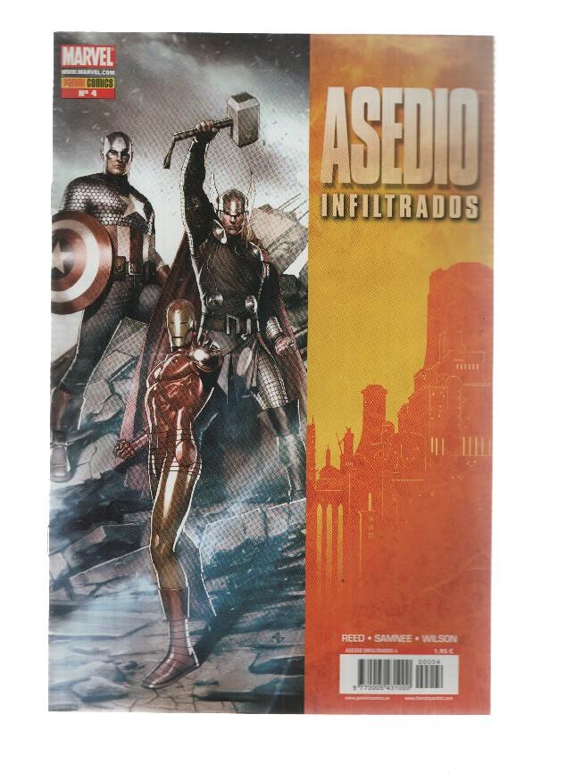 ASEDIO INFILTRADOS, Volumen 1: Numero 04 - Brian Reed (Panini 2010)