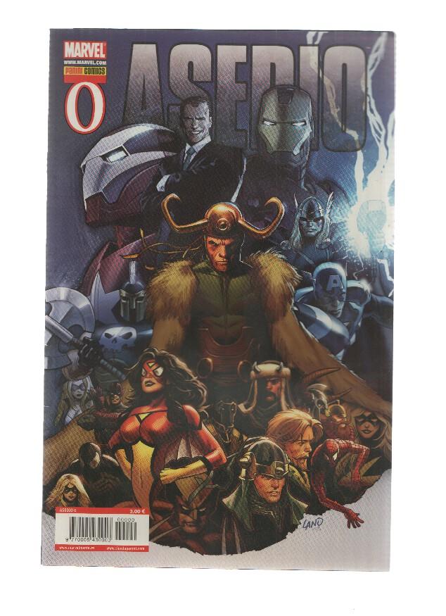 ASEDIO, Volumen 1, Numero 00: El Conclave, Origenes de Asedio (Panini 2010)