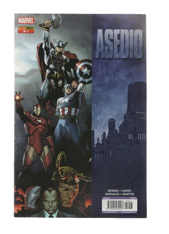 ASEDIO, Volumen 1, Numero 01: Asedio, Prologo y 1 (Panini 2010)
