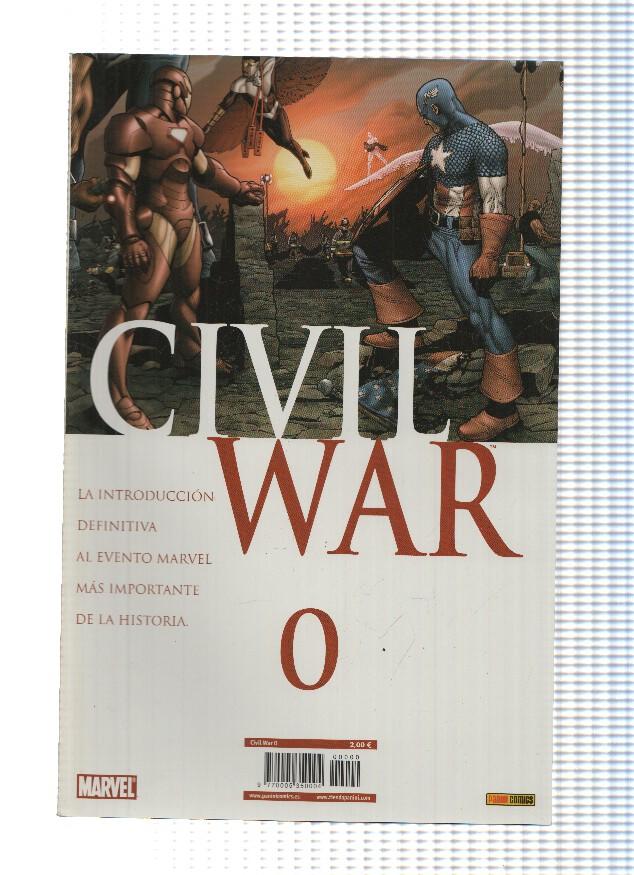 CIVIL WAR, Serie Limitada, Año 1: Numero 00 (Panini 2007)