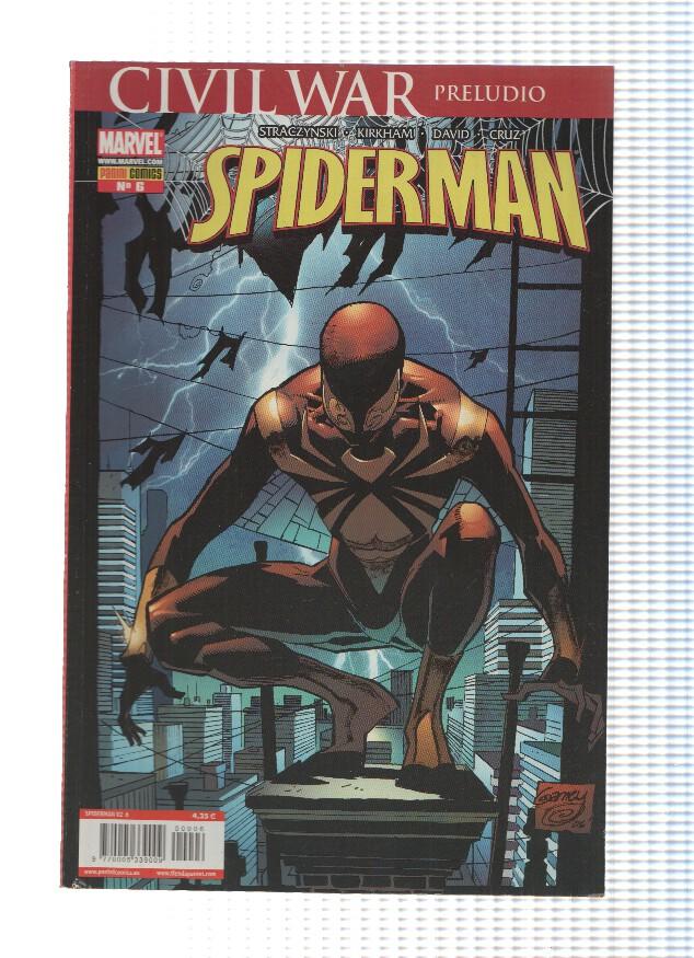 SPIDERMAN, Volumen 2, Numero 06: Caballero sin Telaraña (Panini 2007)
