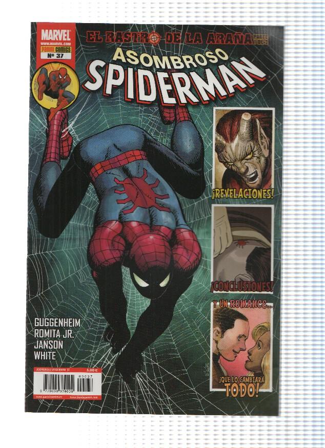 ASOMBROSO SPIDERMAN, Volumen 1, Numero 37: El Gambito Espartaco (Panini 2009)