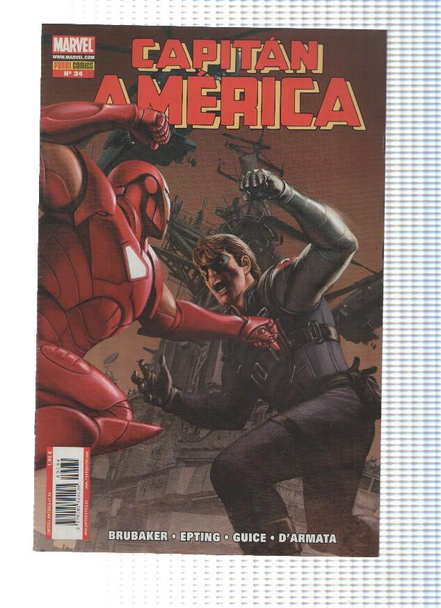 CAPITAN AMERICA, Volumen 7, Numero 34: La Muerte del Sueño 2 (Panini 2008)