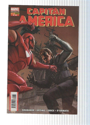CAPITAN AMERICA, Volumen 7, Numero 34: La Muerte del Sueño 2 (Panini 2008)
