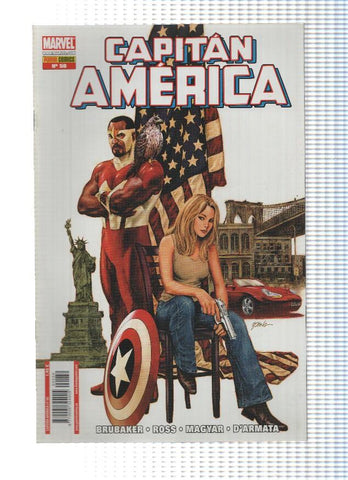 CAPITAN AMERICA, Volumen 7, Numero 50: La Hija del Tiempo (Panini 2009)