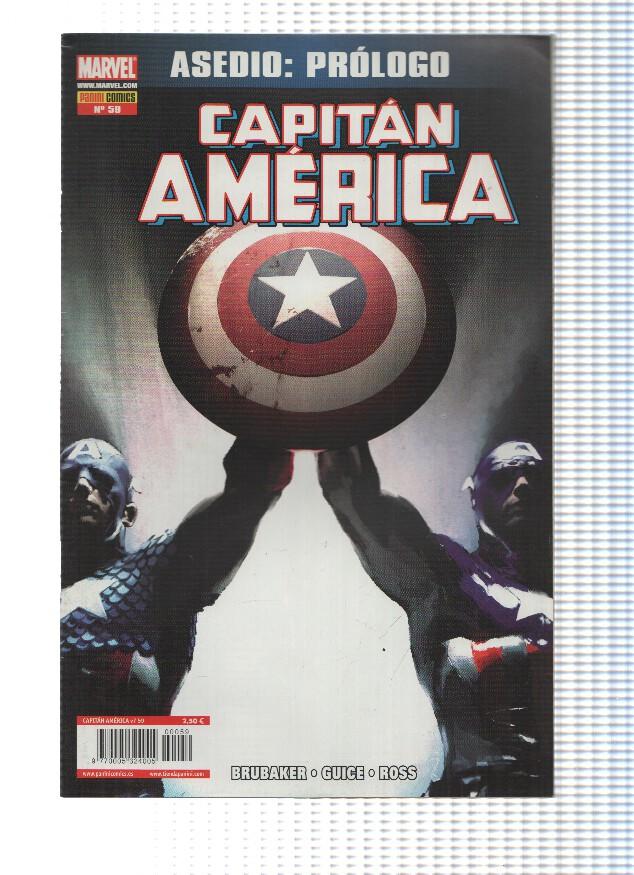 CAPITAN AMERICA, Volumen 7, Numero 59: Quien se quedara el Escudo (Panini 2010)