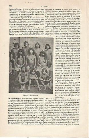 LAMINA ESPASA 23534: Indios eunas de Panama