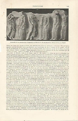 LAMINA ESPASA 23544: Friso de las Panatenaicas del Partenon de Atenas