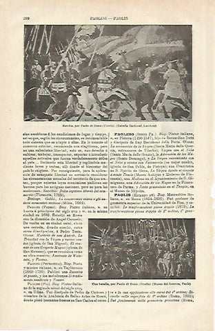 LAMINA ESPASA 23571: Batalla por Paolo di Dono