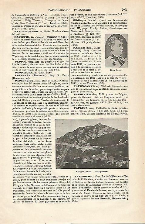LAMINA ESPASA 23595: Vista de Papigno en Italia