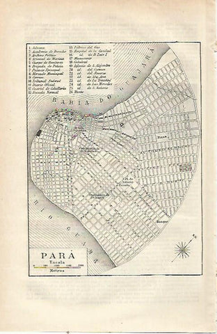 LAMINA ESPASA 23599: Plano de Para