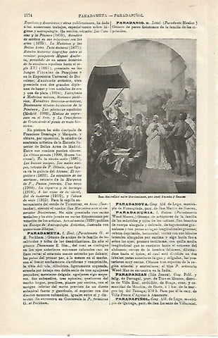 LAMINA ESPASA 23601: San Marcelino ante Diocleciano por Jose Parada