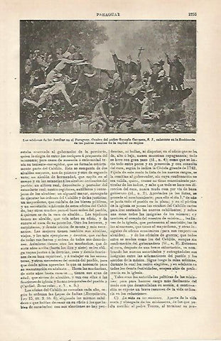 LAMINA ESPASA 23614: Las misiones de los jesuitas en Paraguay por Gonzalo Carrasco