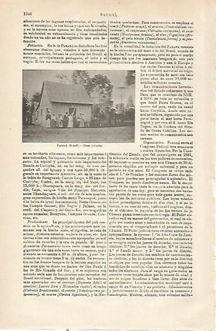 LAMINA ESPASA 23626: Casa colonial de Parana Brasil