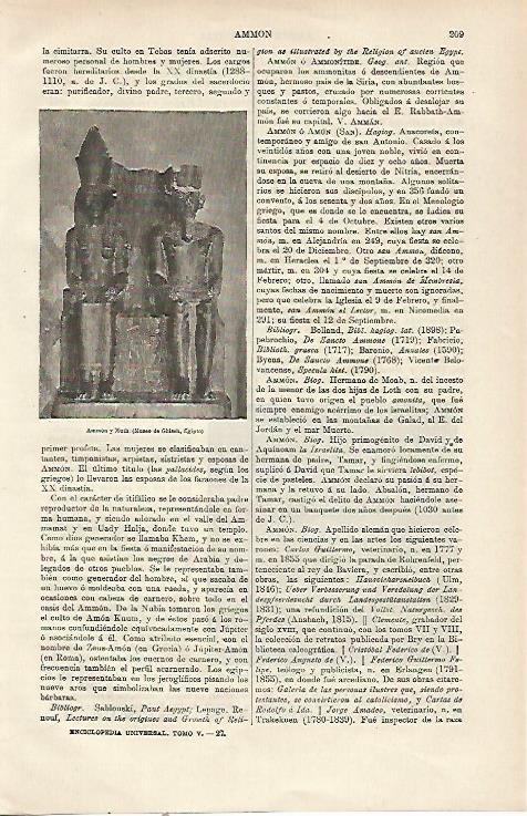 LAMINA ESPASA 23697: Amon y Muth
