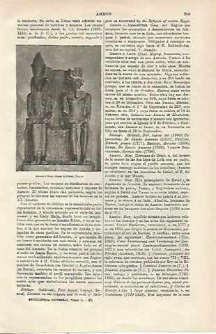 LAMINA ESPASA 23697: Amon y Muth