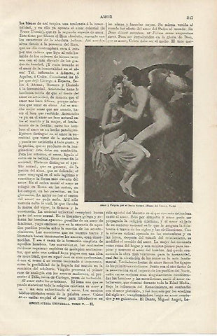 LAMINA ESPASA 23699: Amor y Psiquis por Gerard