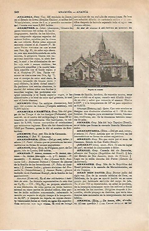 LAMINA ESPASA 23729: Pagoda de Ananda