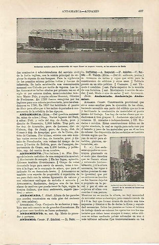 LAMINA ESPASA 23744: Andamios para construccion de un vapor