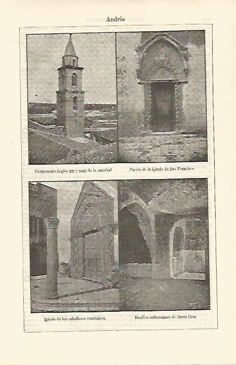 LAMINA ESPASA 23762: Catedral de Andria