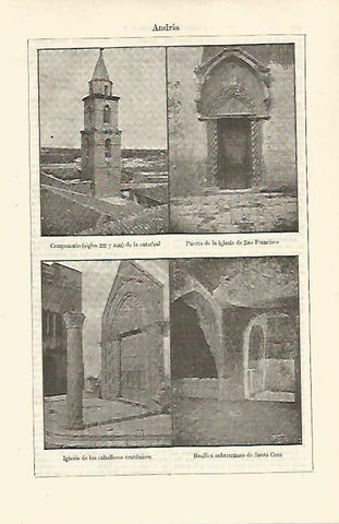 LAMINA ESPASA 23762: Catedral de Andria