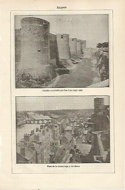 LAMINA ESPASA 23789: Castillo de Angers