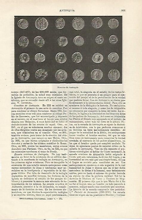LAMINA ESPASA 23831: Monedas de Antioquia