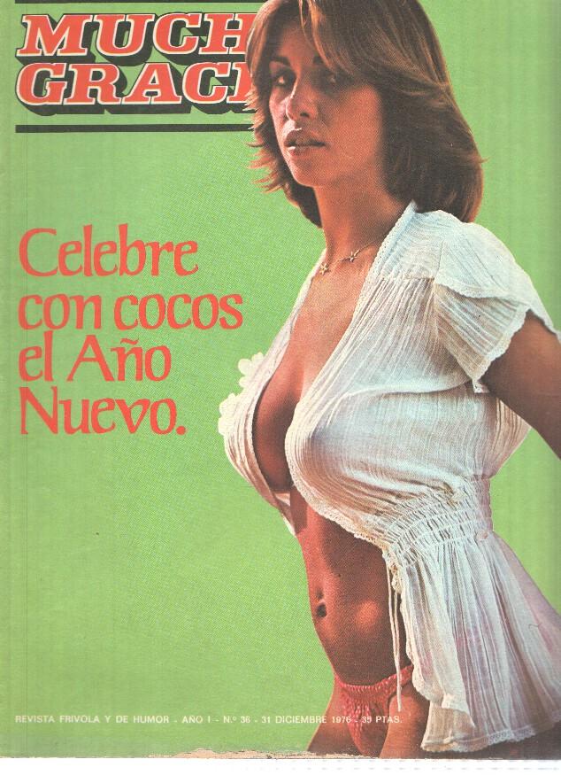 Revista: MUCHAS GRACIAS, Año1, Numero 36: Celebre con Cocos el Año Nuevo (31 Diciembre 1976)