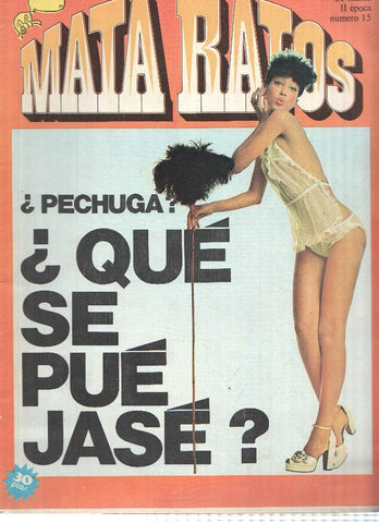 Revista: MATA RATOS, II Epoca: Numero 15 (26 Marzo 1976)
