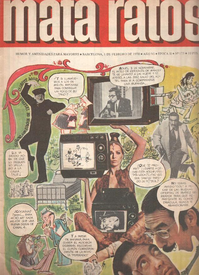 Revista: MATA RATOS, Año VI, II Epoca: Numero 177 (01 Abril 1970)