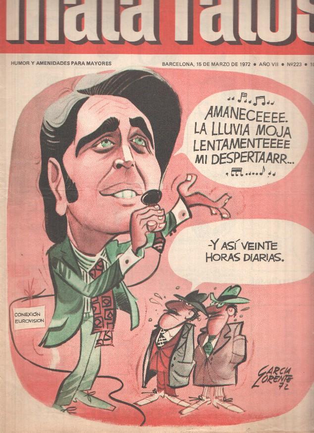 Revista: MATA RATOS, Año VII, II Epoca: Numero 223 (15 Marzo 1972)