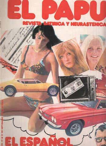 Revista: EL PAPUS, Año II, Numero 49: El Español medio ( 21 Septiembre 1974)
