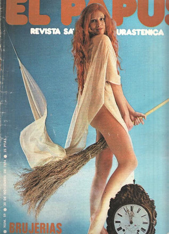 Revista: EL PAPUS, Año II, Numero 59: Brujerias y Exorcismos (30 Noviembre 1974)