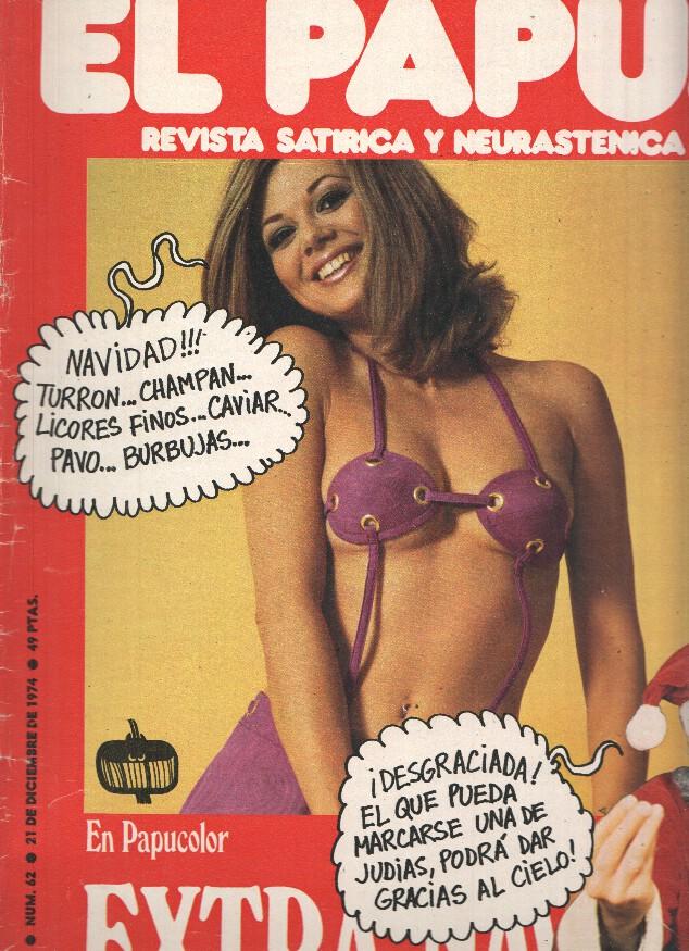 Revista: EL PAPUS, Año II, Numero 62: EXTRA NAVIDAD (21 Diciembre 1974)