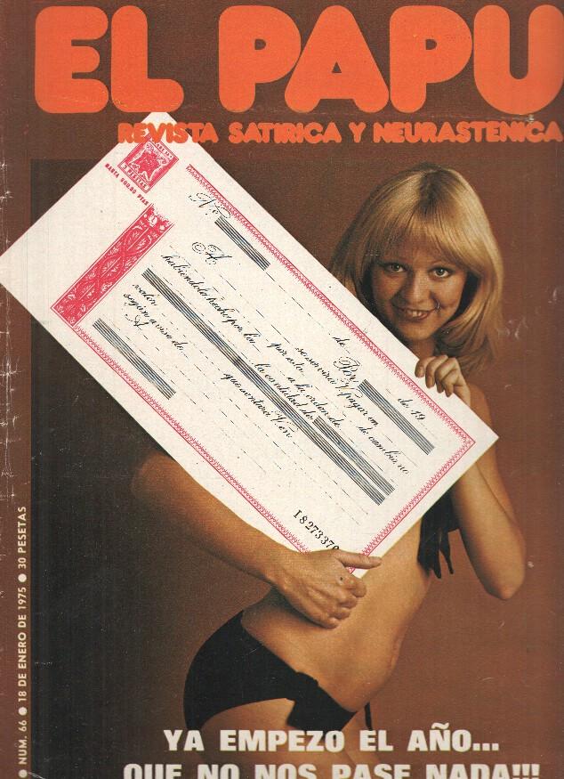 Revista: EL PAPUS, Año II, Numero 66: Ya empezo el año (18 Enero 1975)