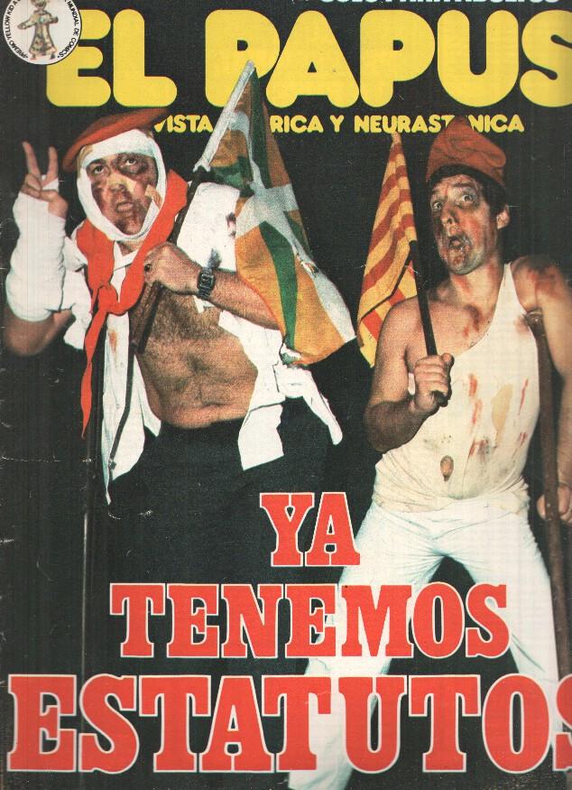 Revista: EL PAPUS, Año VII, Numero 284: Ya tenemos Estatutos (27 Octubre 1979)