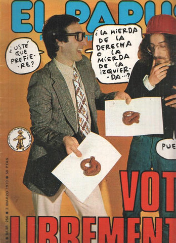 Revista: EL PAPUS, Año VII, Numero 250: Vota Libremente (03 Marzo 1979)