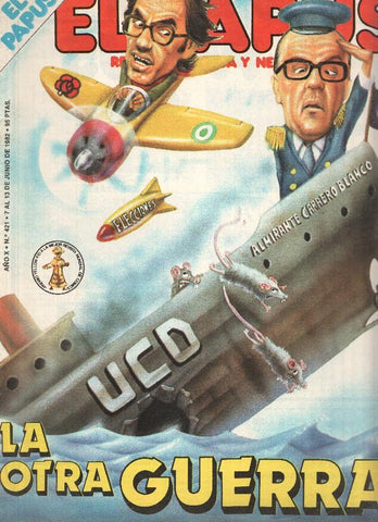 Revista: EL PAPUS, Año X, Numero 421: La otra Guerra (07 Junio 1982)