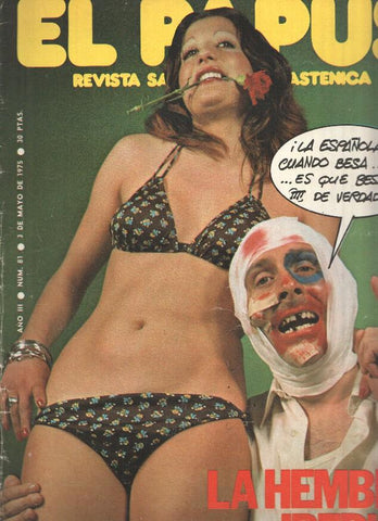Revista: EL PAPUS, Año III, Numero 081: La Hembra Iberica (03 Mayo 1975)