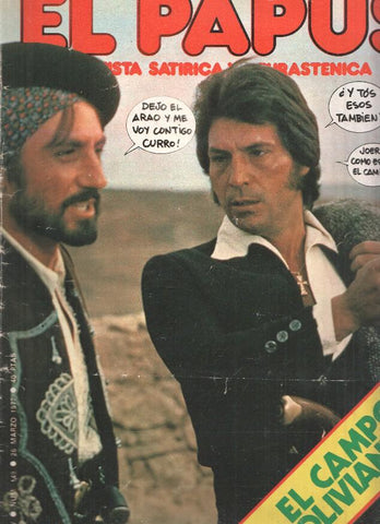 Revista: EL PAPUS, Año V, Numero 149: El Campo Soliviantao (26 Marzo 1977)