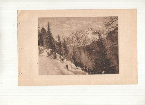 Ceskoslovenske Statni Drahy: Vysoke Tatry: lamina numerada 08: Bords du lac de Poprad