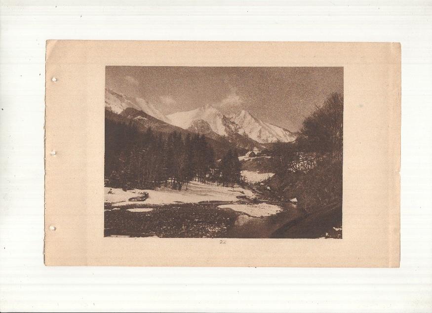 Ceskoslovenske Statni Drahy: Vysoke Tatry: lamina numerada 22: Zdiar a Javorina