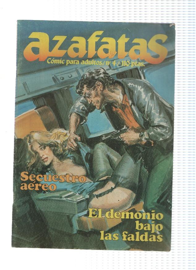 AZAFATAS, Numero 04: Secuestro Aereo / El Demonio bajo las Faldas (Zinco 1985)