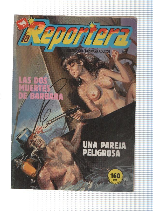 LA REPORTERA, Numero 07: Las Dos Muertes de Barbara / Una Pareja Peligrosa (Zinco 1988)