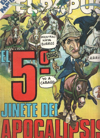 Revista: EL PAPUS, Año VIII, Numero 335: 5o Jinete del Apocalipsis (18 Octubre 1980)
