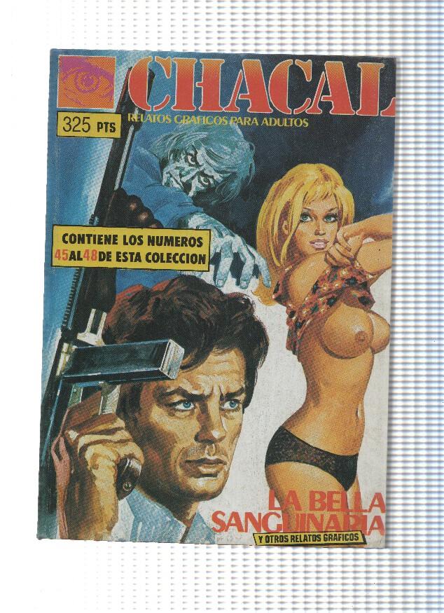CHACAL, Retapado, Numero 01: Numeros del 45 al 48 (Zinco 1983)