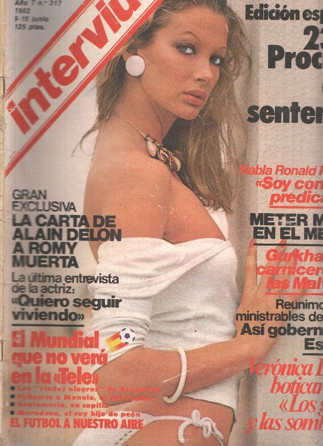 INTERVIU, Numero 317: VERONICA LUJAN, boticaria en Los Gozos y las Sombras (1982)