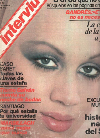 INTERVIU, Numero 186: ROSANNE, la calva del programa Aplauso (1979)