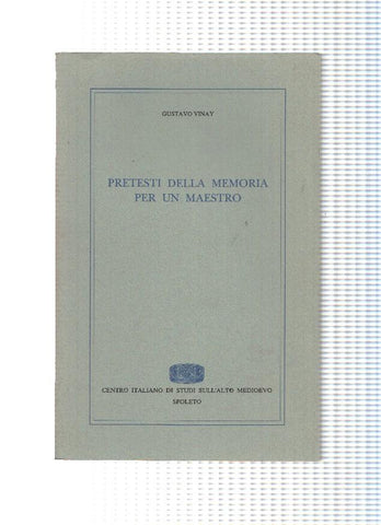 Reprints numero 03: Pretesti della memoria per un maestro